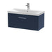 800mm Wall Hung Single Drawer Vanity & Basin 3 Hudson Reed