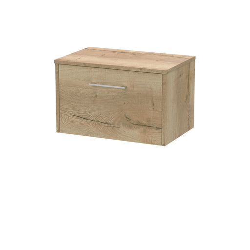 600mm Wall Hung Single Drawer Vanity & Worktop Hudson Reed