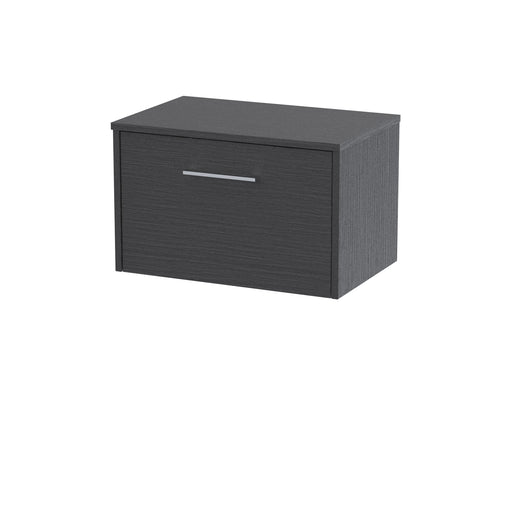 600mm Wall Hung Single Drawer Vanity & Worktop Hudson Reed