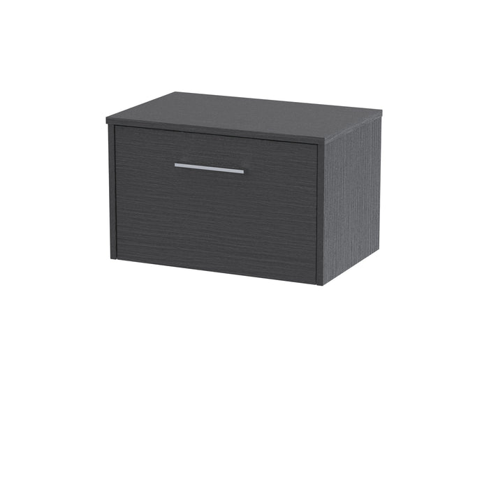 600mm Wall Hung Single Drawer Vanity & Worktop Hudson Reed