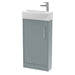 440mm Floor Standing 1 Door Unit & 1TH Basin LH Hudson Reed