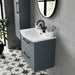 800mm Wall Hung 2 Drawer Vanity & Basin 4 Hudson Reed