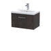 600mm Wall Hung 1 Drawer Vanity & Basin 1 Hudson Reed