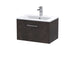 600mm Wall Hung 1 Drawer Vanity & Basin 2 Hudson Reed