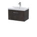 600mm Wall Hung 1 Drawer Vanity & Basin 3 Hudson Reed