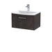 600mm Wall Hung 1 Drawer Vanity & Basin 4 Hudson Reed