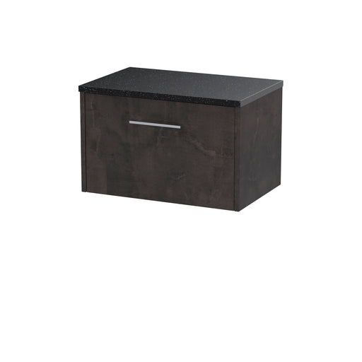 600mm Wall Hung 1 Drawer Vanity & Worktop Hudson Reed