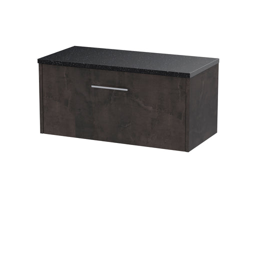 800mm Wall Hung 1 Drawer Vanity & Worktop Hudson Reed