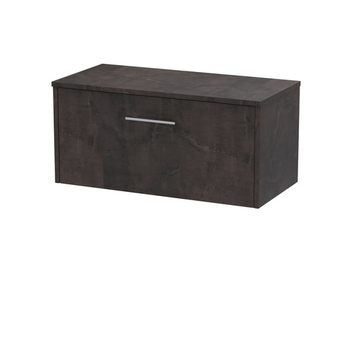 800mm Wall Hung 1 Drawer Vanity & Worktop Hudson Reed