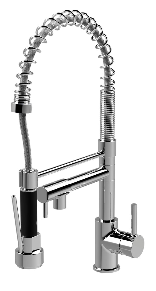Tall Side Action Kitchen Tap & Rinser
