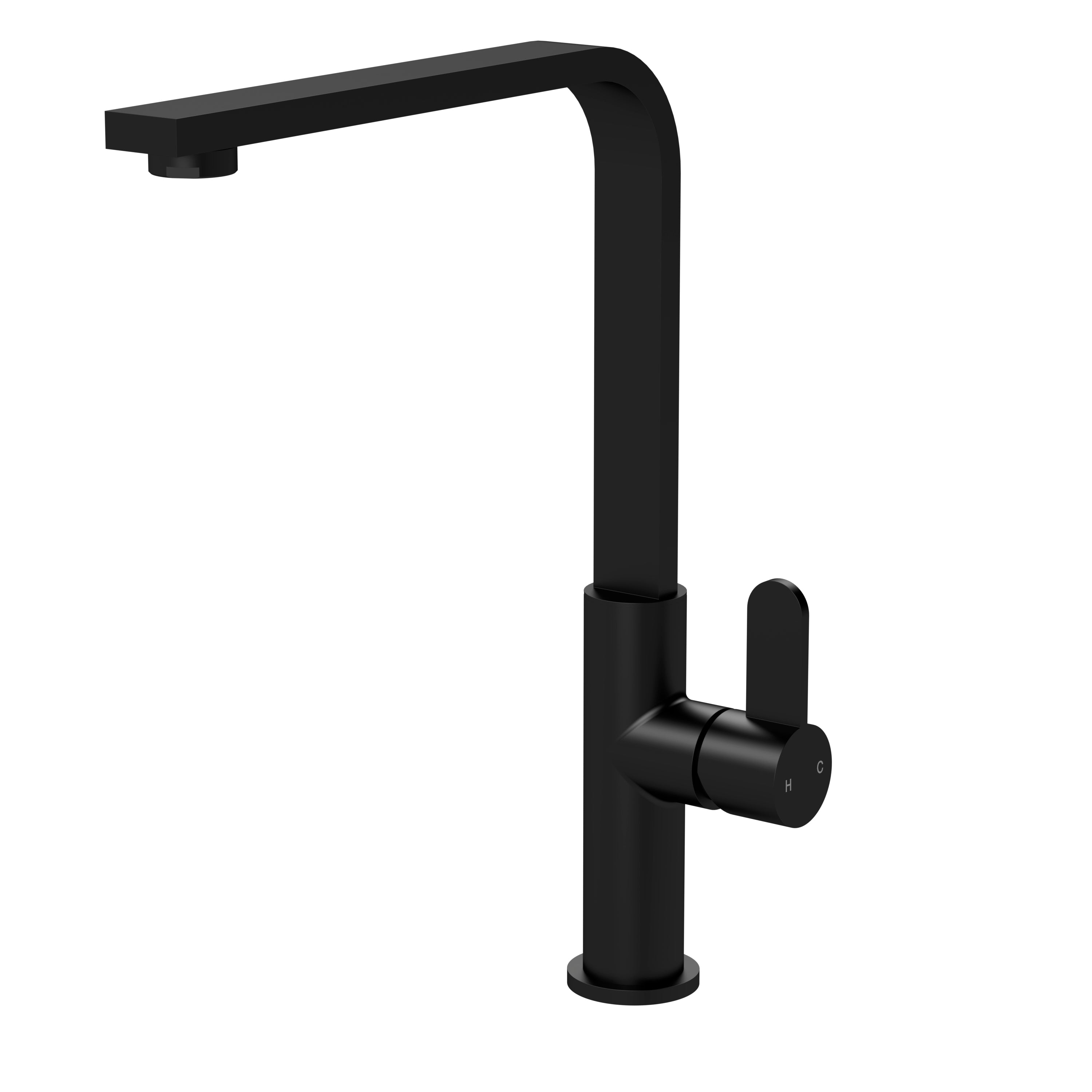 Churni Mono Single Lever Matt Black — Trade Superstore Online