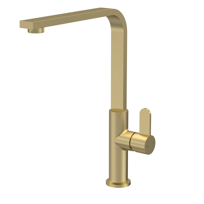 Churni Mono Single Lever Brushed Brass