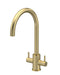 Lachen Mono Dual Lever Brushed Brass