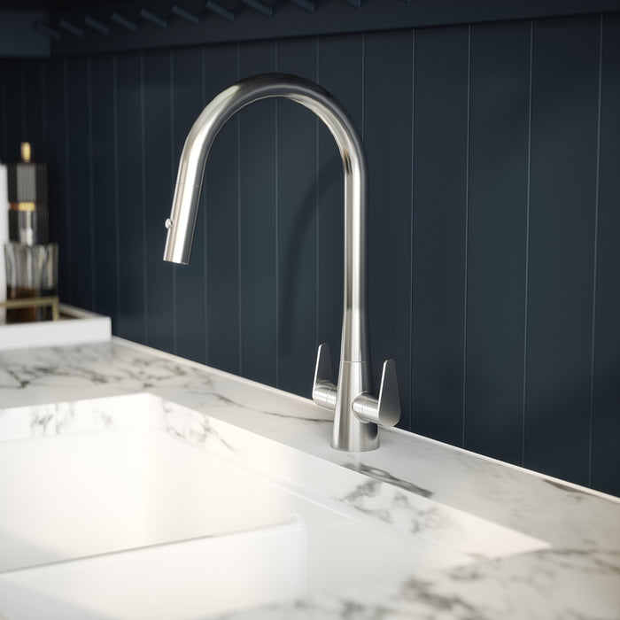 Samir Mono Dual Lever Chrome