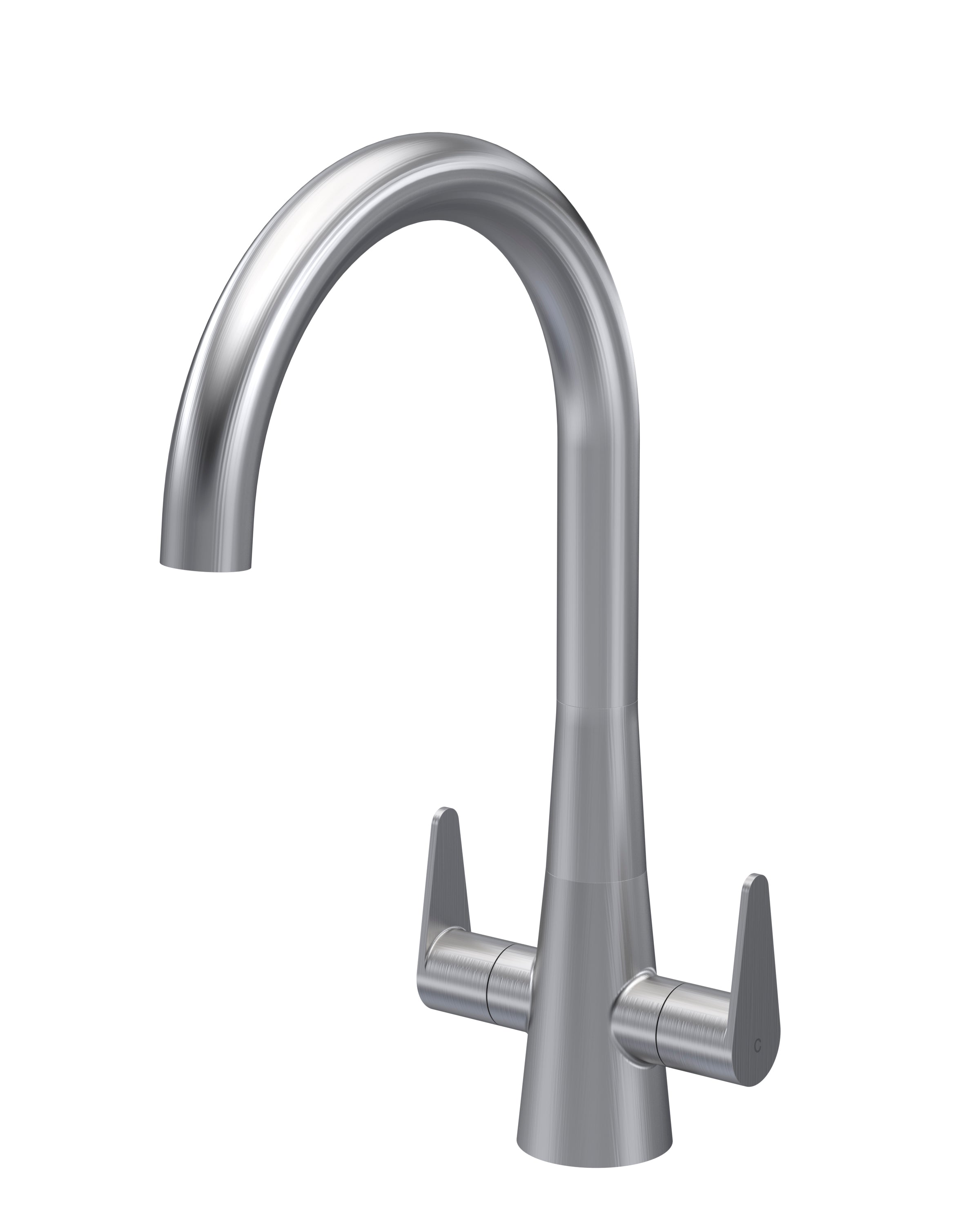 Samir Mono Dual Lever Brushed Nickel — Trade Superstore Online