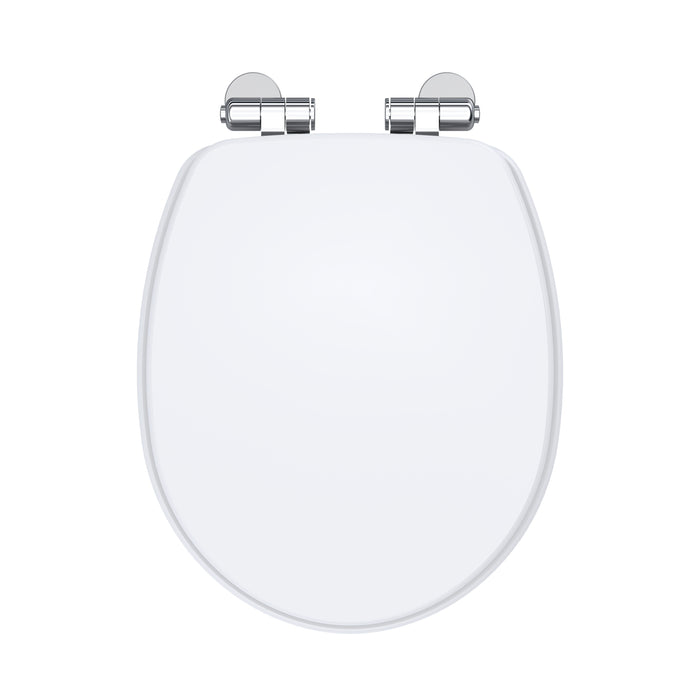 Soft Close Wooden Toilet Seat