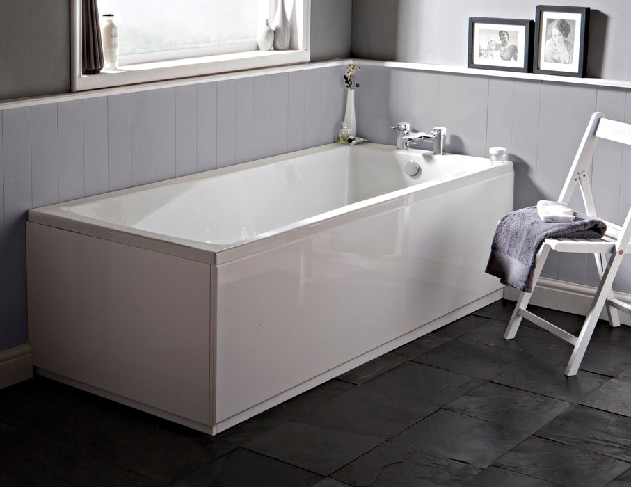 Square Single Ended Bath 1500 x 700mm