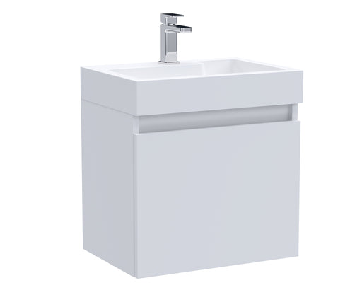 500mm Single Door Wall Hung Vanity and Basin