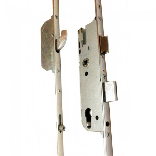 GU 2 Hook 4 Roller 35mm Backset Multi Point Door Lock - Single Spindle