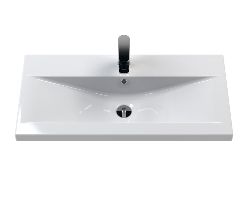 800mm Wall Hung Vanity With Basin 1