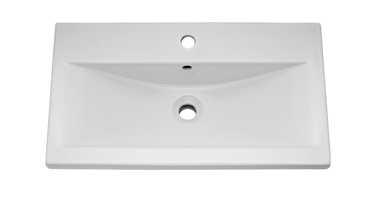 800mm Floor Standing Cabinet & Mid-Edge Basin