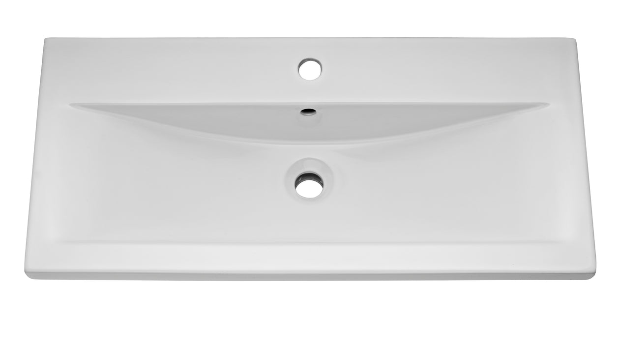 1000mm Floor Standing Cabinet & Mid-Edge Basin