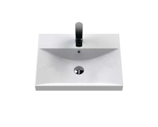 500mm Floor Standing 2-Door Vanity Unit & Basin 3 Hudson Reed