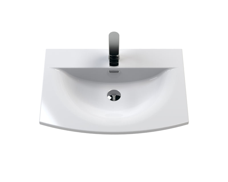 600mm Floor Standing 2-Door Vanity Unit & Basin 4