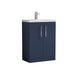600mm Floor Standing 2 Door Vanity & Ceramic Basin