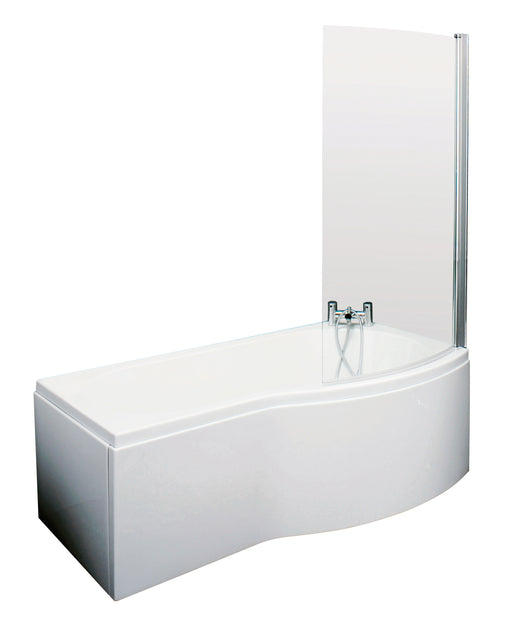 1700mm B Shaped Right Hand Bath Set