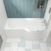 1700mm Right Hand P-Shaped Bath
