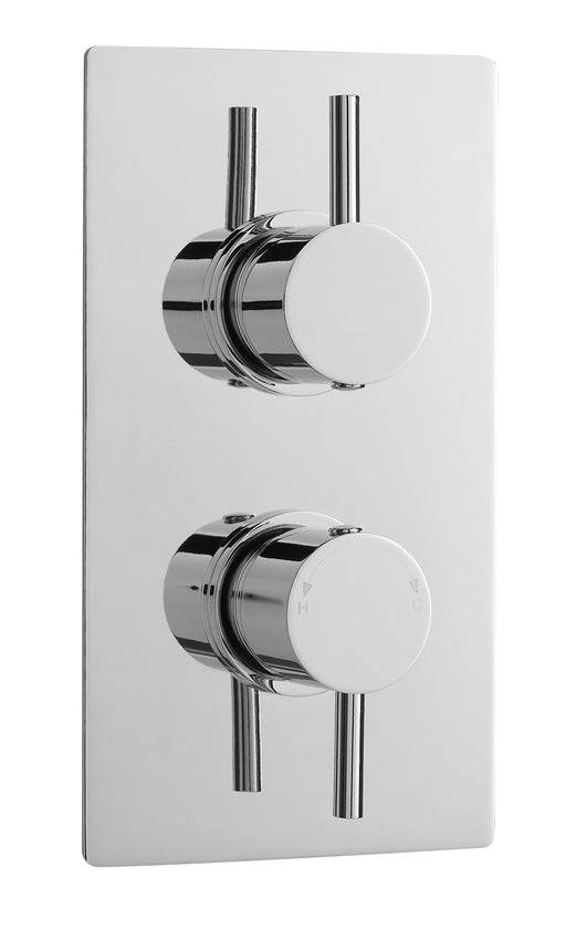 Twin Thermostatic Shower Valve