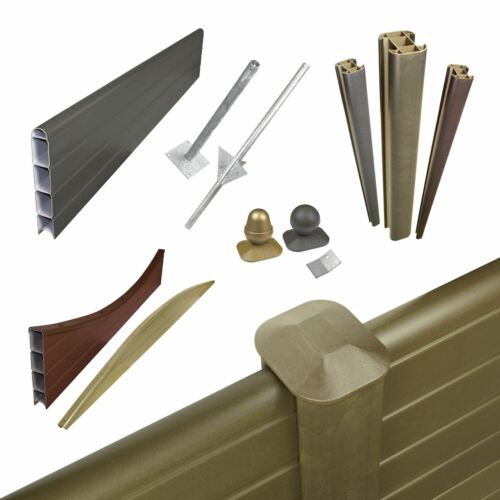 Graphite Eco Fencing Panel
