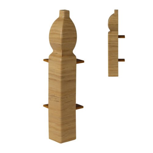 English Oak Roomline Ogee External Corner Trim 100mm - Pack of 2