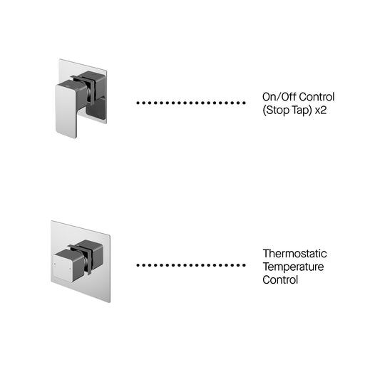 2 Outlet Windon Bundle With Stop Taps