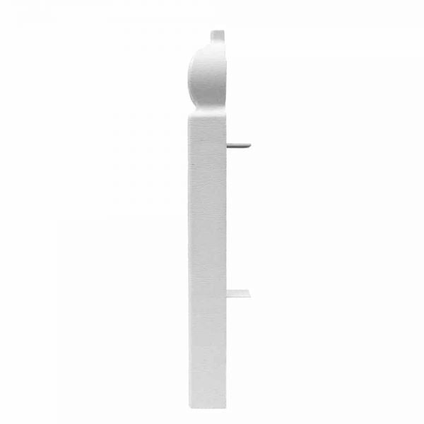 White Satin Roomline Ogee External Corner Trim 100mm - Pack of 2