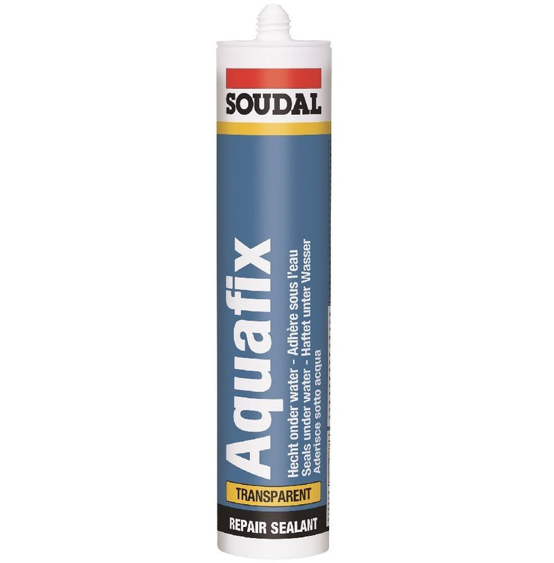 300ml Clear Soudal Aquafix All Weather Sealant