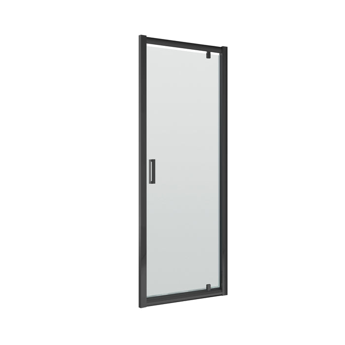 900mm Black Profile Pivot Door