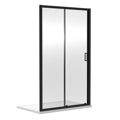 1200mm Black Profile Sliding Door