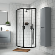 900mm Black Profile Quadrant Enclosure