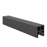 Wood Composite Top Rail 45x45x1830mm Graphite