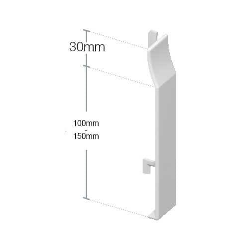 100mm Shiplap Cladding Butt Joint