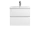 600mm Wall Hung 2-Drawer Vanity Unit & Basin 1 Hudson Reed