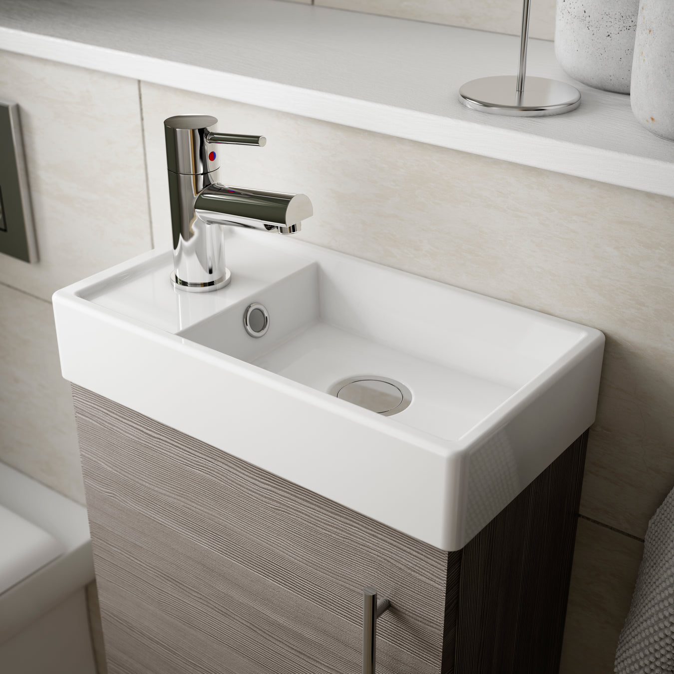 400mm Floor Standing Vanity & Basin