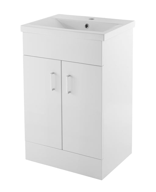 500mm Floor Standing Cabinet & Minimalist Basin