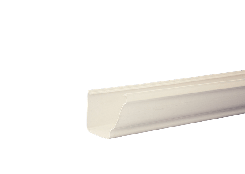 White Universal Plus 4m Gutter