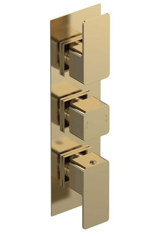 Triple Thermostatic Valve With Diverter