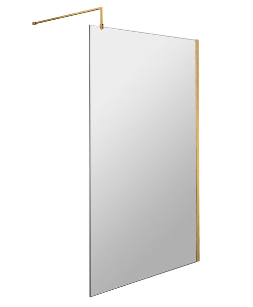 1100mm Wetroom Screen With Support Bar