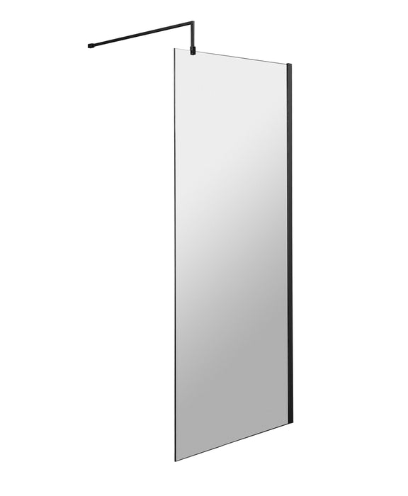 760mm Wetroom Screen With Support Bar