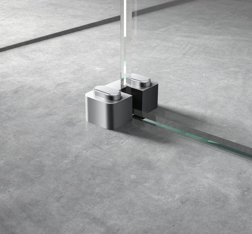 Chrome Wetroom Screen Support Foot